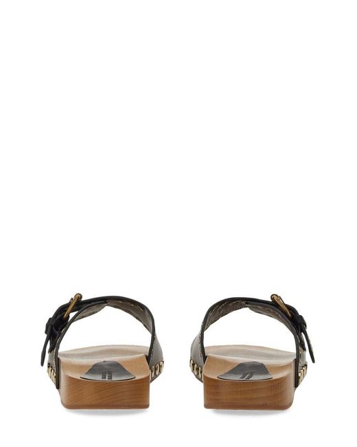 サンダル・ミュール Isabel Marant Jaso Clogs Isabel Marant Jaso Clogs in Black | Lyst