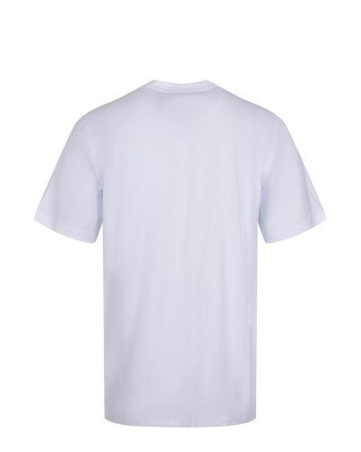 MSGM Blue T-Shirts And Polos for men