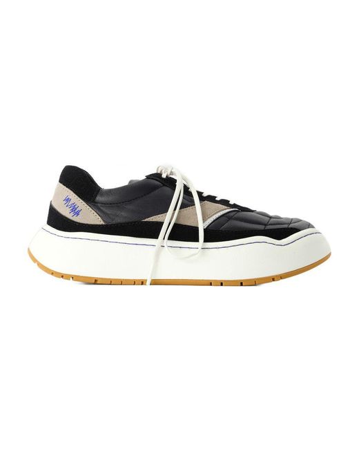 Adererror Black Log; Baus Sneakers for men
