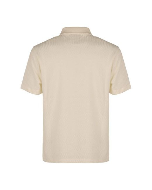 Emporio Armani Natural Cotton Polo Shirt for men