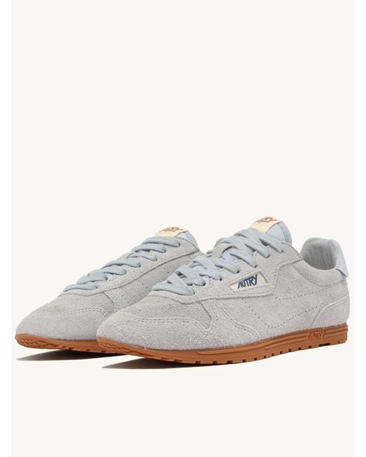 Autry White Windspin Low Shoes