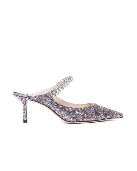 Jimmy Choo White Heeled Shoes