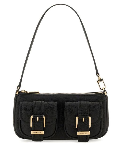 Michael Kors Black "Zoe Small" Clutch Bag