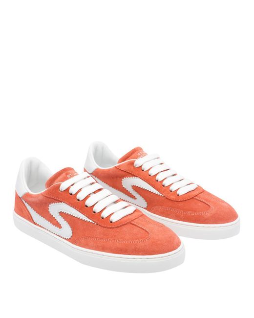Stuart Weitzman Red Sneakers
