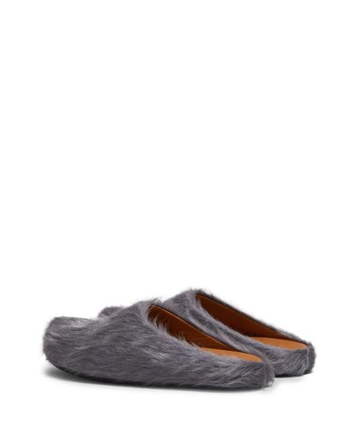 Marni Gray Clogs Fussbett for men