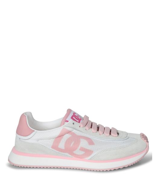 Dolce & Gabbana Pink Sneakers
