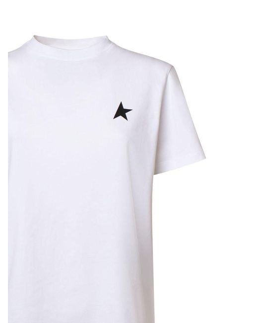 Golden Goose Deluxe Brand White T-Shirts And Polos