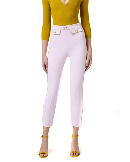 Elisabetta Franchi Pink Trousers