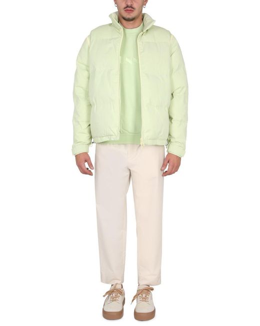 Sunnei Green Jacket With Zip for men