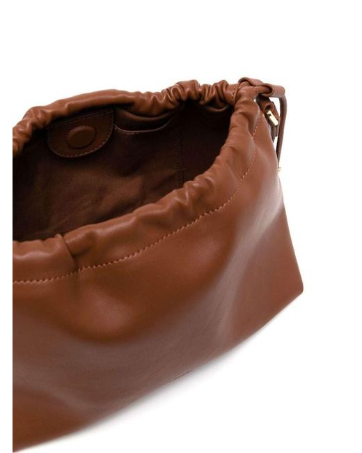 A.P.C. Brown Sac Ninon Bags Recycled Material With Leather Effect