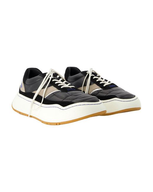 Adererror Black Log; Baus Sneakers for men
