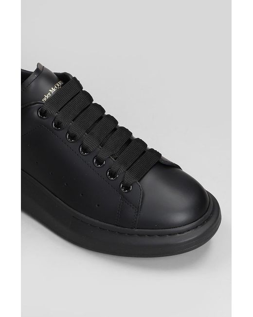 Alexander McQueen Black Oversize Sneak Sneakers for men