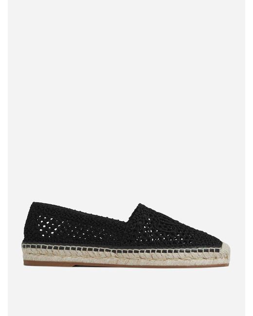 Chloé Black Isla Espadrilles