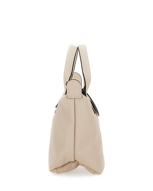 Longchamp Natural Le Pliage Xs Handle Bag