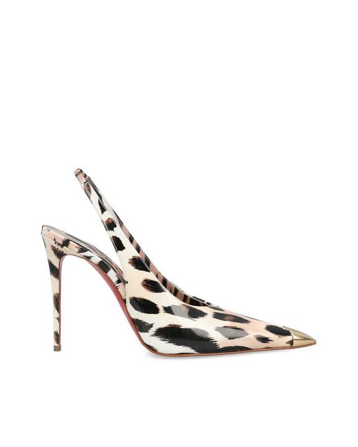 Christian Louboutin Metallic Heeled Shoes