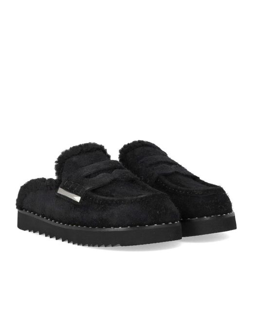 Ash Black Genda Clog