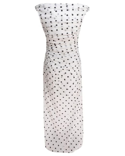 Jacquemus White La Robe Rita Longue