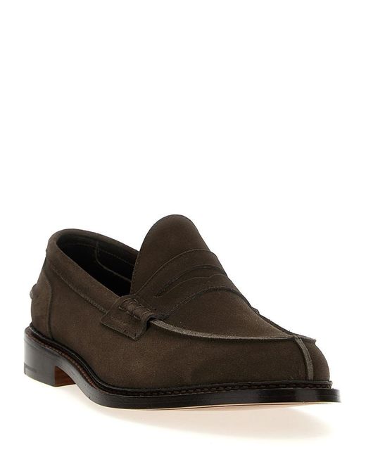 Tricker's Brown 'Adam' Loafers for men