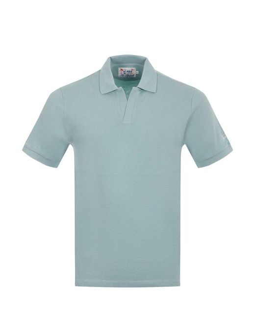 Mc2 Saint Barth Blue T-Shirts And Polos for men
