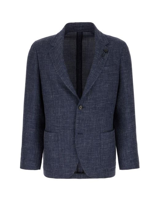 Lardini Blue Jackets & Vests for men
