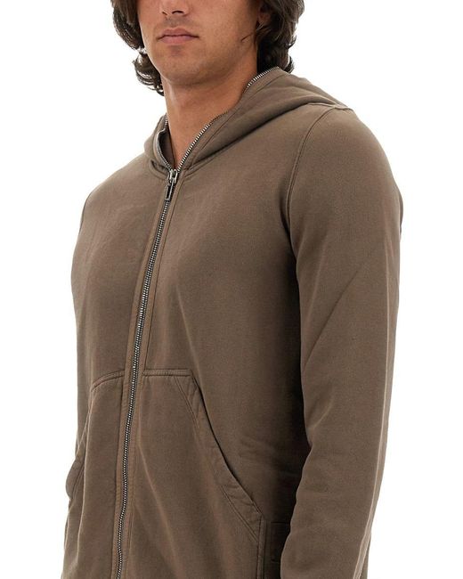 Rick Owens Brown Gimp Sweatshirt for men