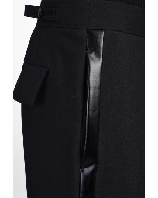 SAPIO Black N 7 Pants for men