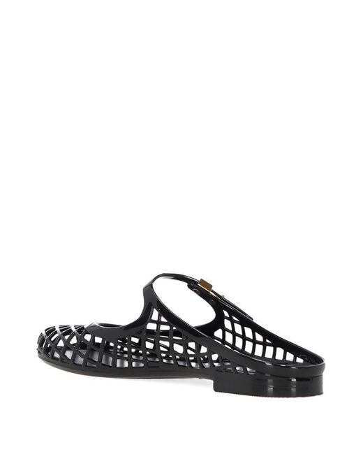 Tory Burch White Flat Shoes