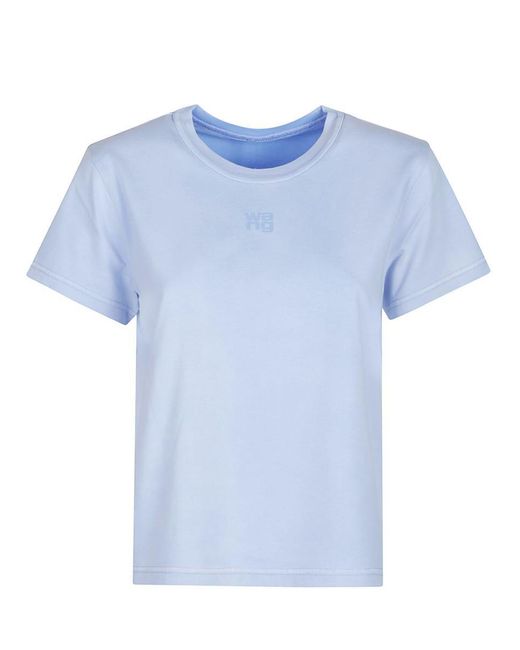 T By Alexander Wang Blue Tshirt