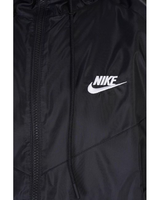 Nike Blue Wvn Lnd Wr Hd Jkt Casual Jacket for men