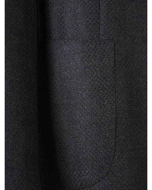 Lardini Black Cashmere Textured Blazer for men