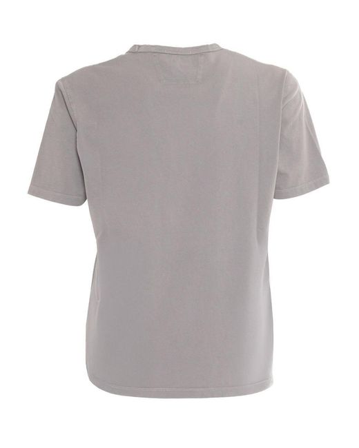 C P Company Gray T-Shirt /C for men