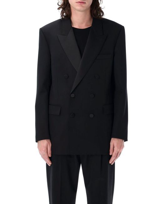 Saint Laurent Black Tuxedo Jacket for men