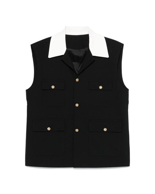 Ernest W. Baker Black Outerwears for men
