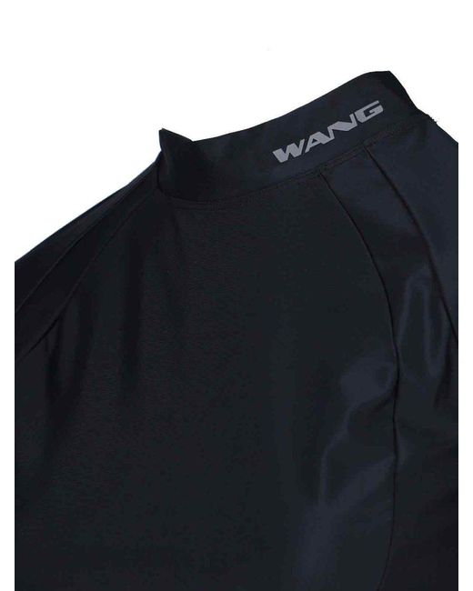 Alexander Wang Blue Logo T-Shirt