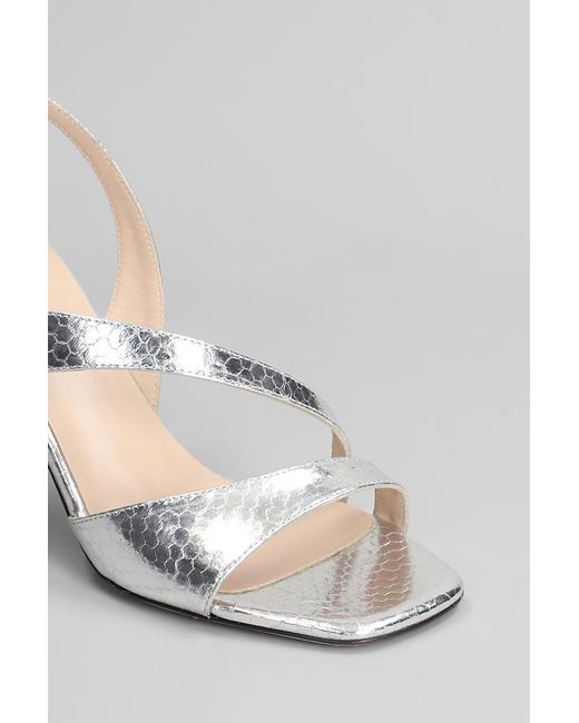 Evaluna White Sandals