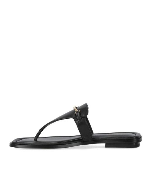 Michael Kors Black Lena Thong Sandal