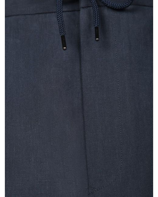 Giorgio Armani Blue Trousers for men