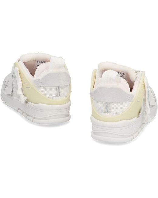 Axel Arigato White Area Patchwork Low-Top Sneakers for men