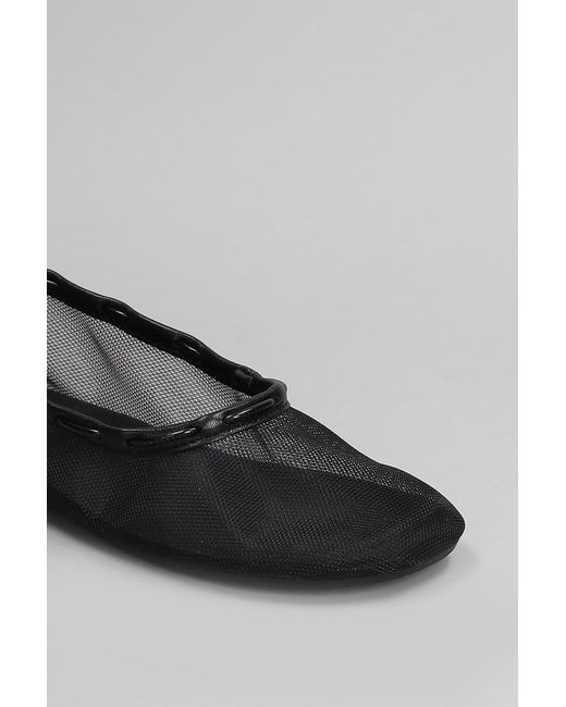 Alohas Gray Gill Mesh Ballet Flats