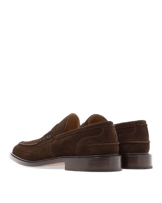 Tricker's Brown "James" Loafers for men
