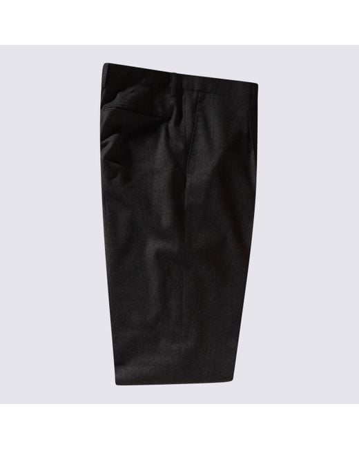 Boglioli Black Wool Suit for men