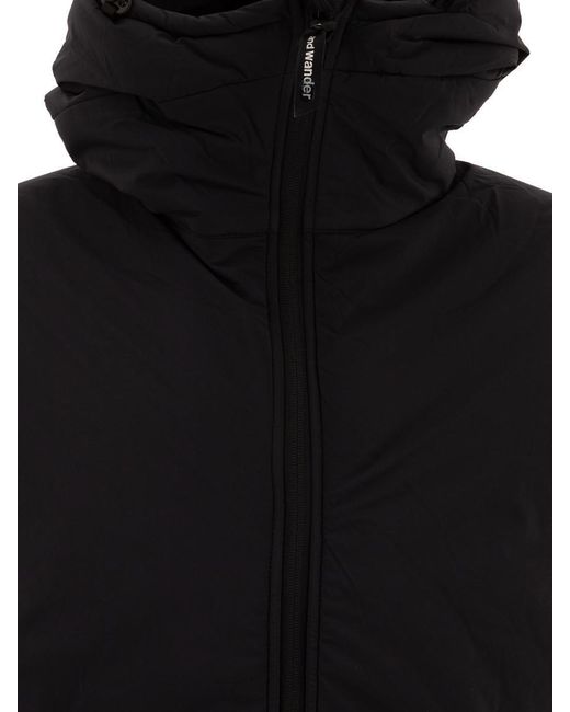 And Wander Black Jacket With Fleece Insert for men