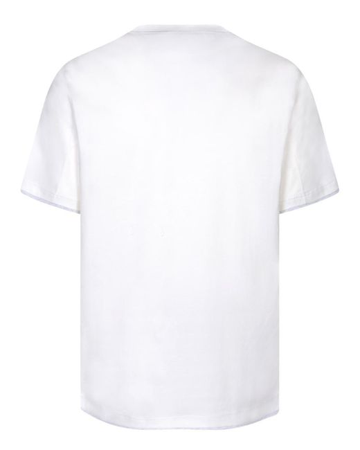 Brunello Cucinelli White T-Shirts for men
