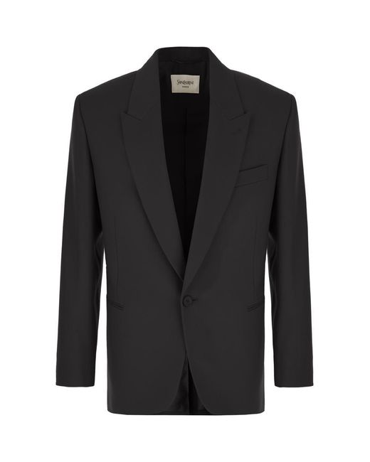 Saint Laurent Black Jackets & Vests for men