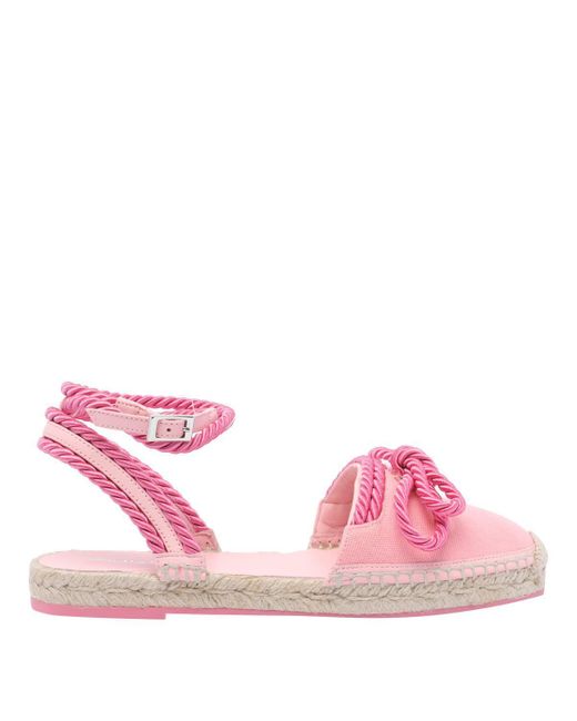 Mach & Mach Pink Flat Shoes