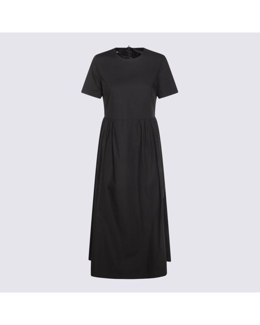 Add Black Cotton Dress