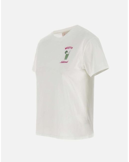 Mc2 Saint Barth White T-Shirts And Polos