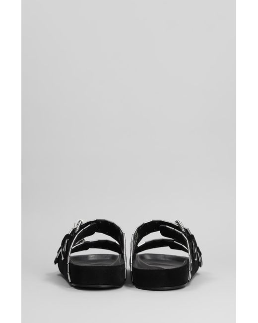 Isabel Marant Black Lennyo Flats
