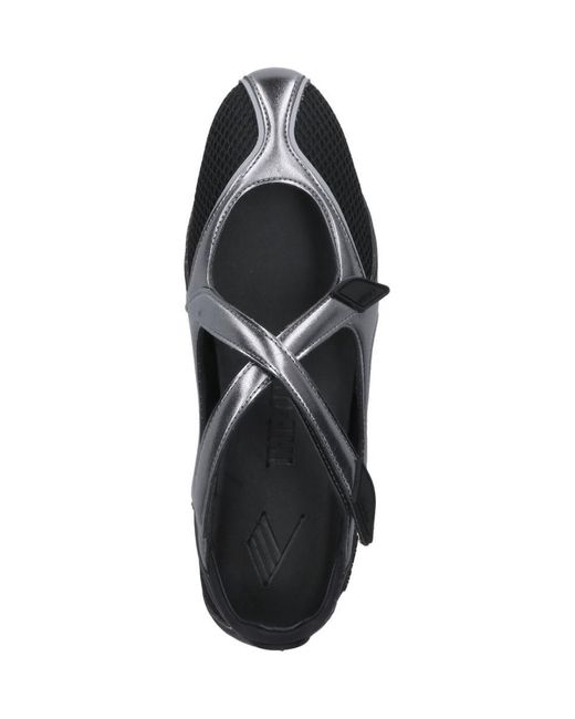 The Attico Black Flat Shoes