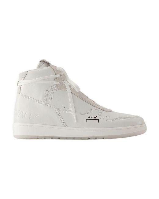 A_COLD_WALL* Gray Luol Hi Top Sneakers for men